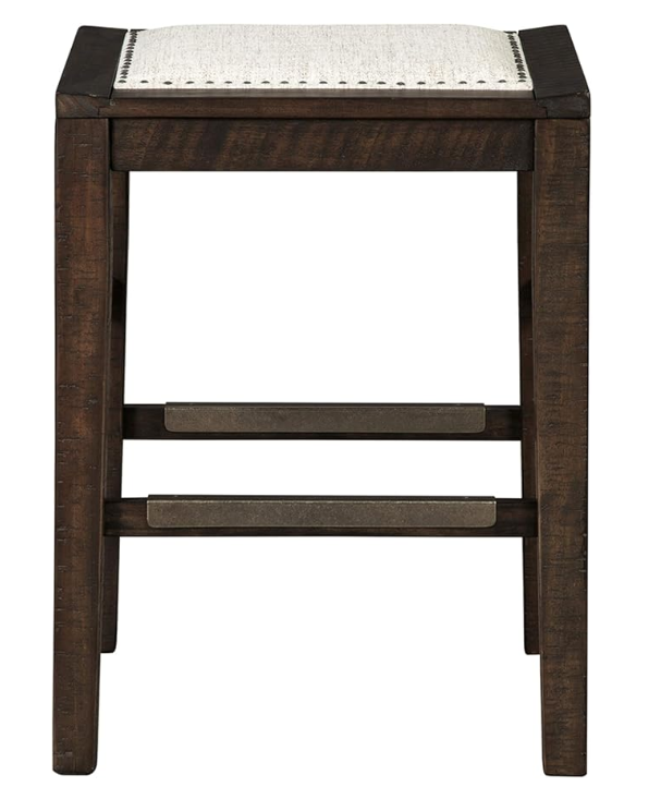 Hallishaw Modern Farmhouse 24.5" Counter Height Barstool