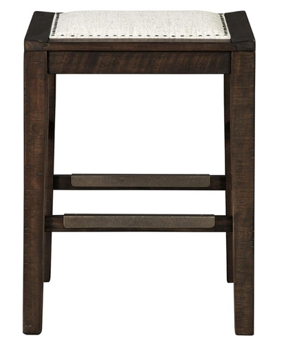 Hallishaw Modern Farmhouse 24.5" Counter Height Barstool
