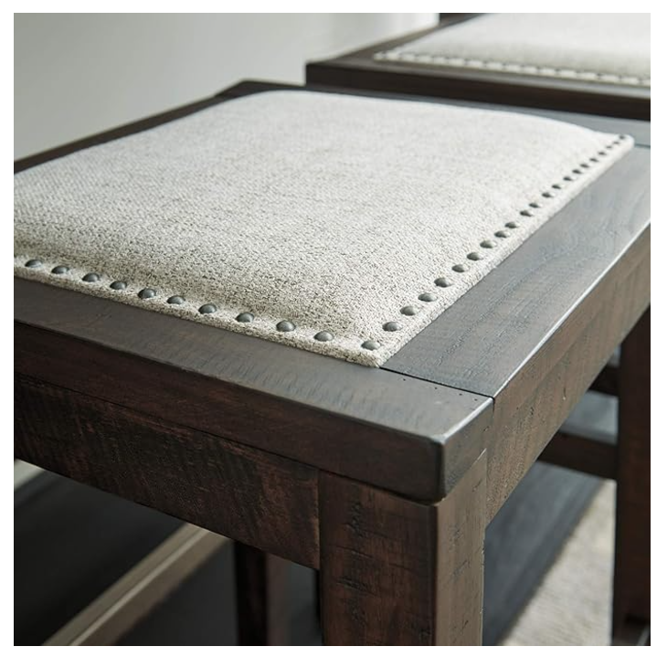 Hallishaw Modern Farmhouse 24.5" Counter Height Barstool