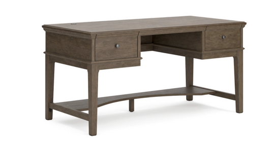 Janismore Home Office Storage Leg Desk