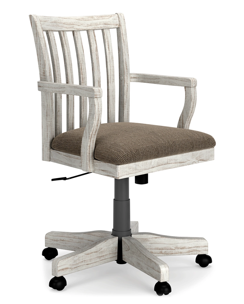 Havalance Slat Back Swivel Home Office Desk Chair