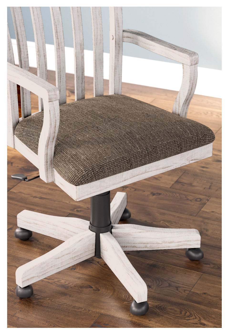 Havalance Slat Back Swivel Home Office Desk Chair