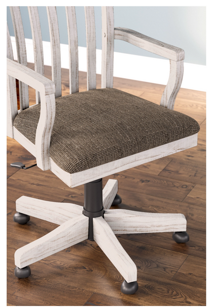 Havalance Slat Back Swivel Home Office Desk Chair