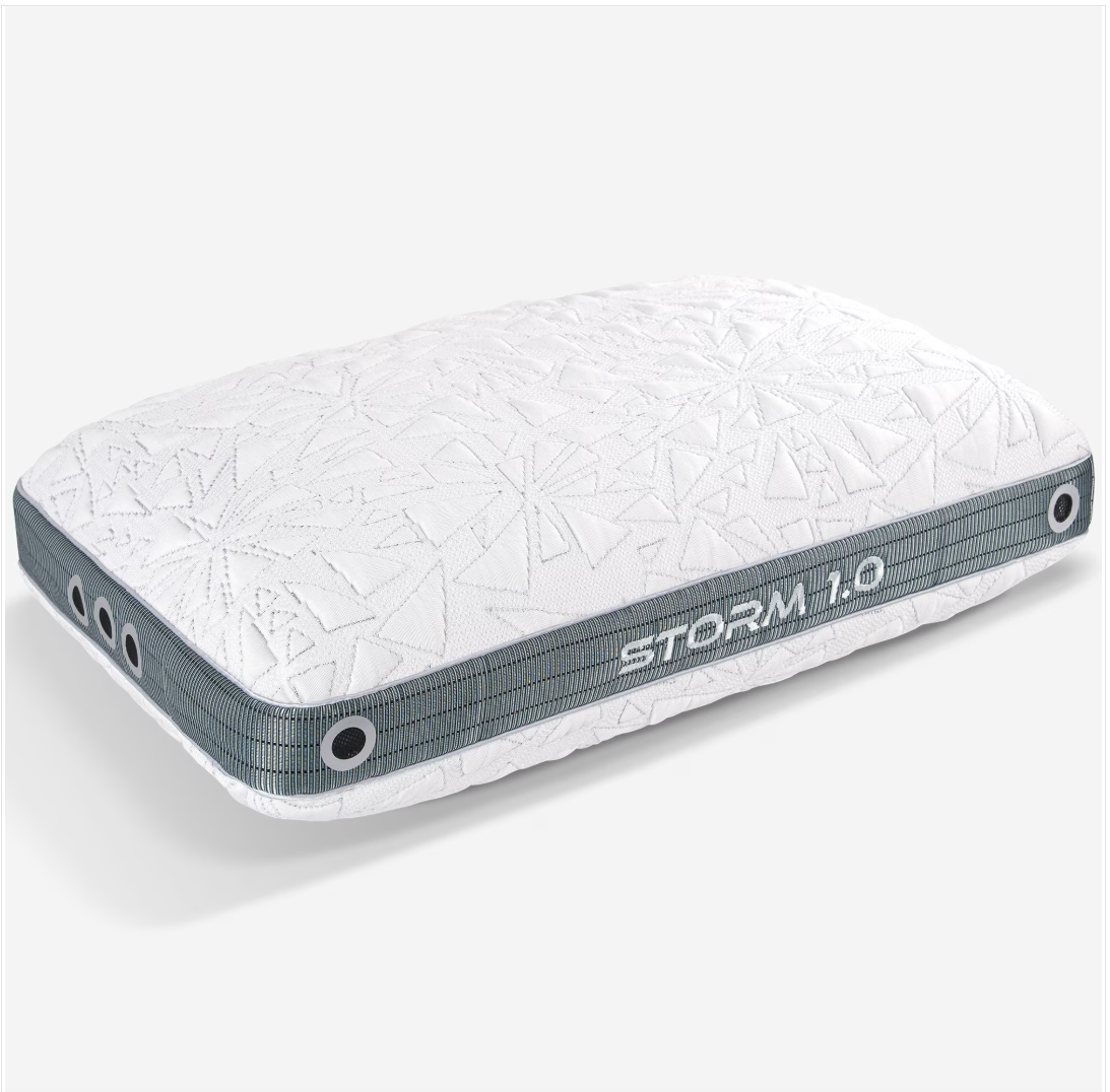 Storm Performance Pillow - Size 1.0 - Medium Firm Support Pillow for Warm/Hot Sleepers