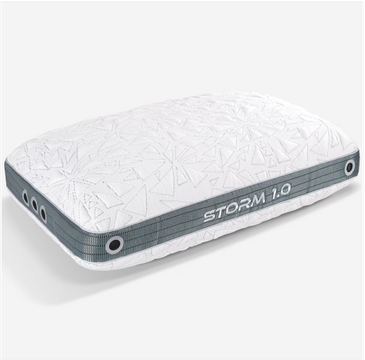 Storm Performance Pillow - Size 1.0 - Medium Firm Support Pillow for Warm/Hot Sleepers