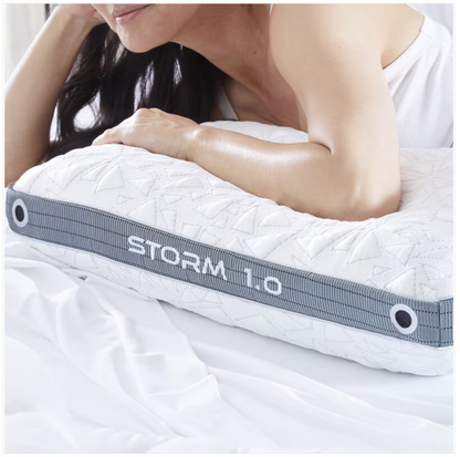 Storm Performance Pillow - Size 1.0 - Medium Firm Support Pillow for Warm/Hot Sleepers