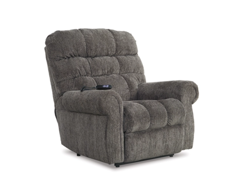 Ernestine Power Lift Recliner - Slate