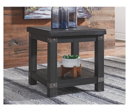 Delmar End Table with USB Ports & Outlets