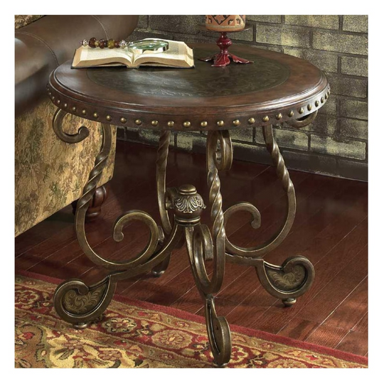 Rafferty Round End Table