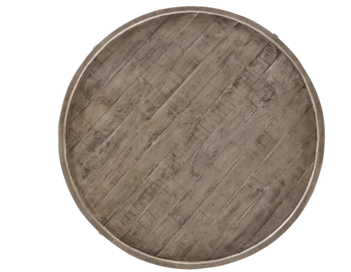 Zinelli Round Cocktail Table, Gray