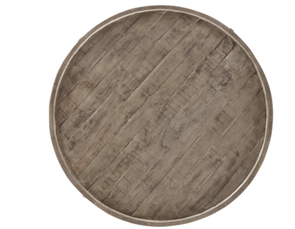 Zinelli Round Cocktail Table, Gray