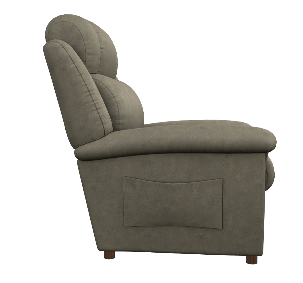 La-Z-Boy®  Clayton Gold Power Lift Recliner w/ Massage & Heat - Charcoal Fabric