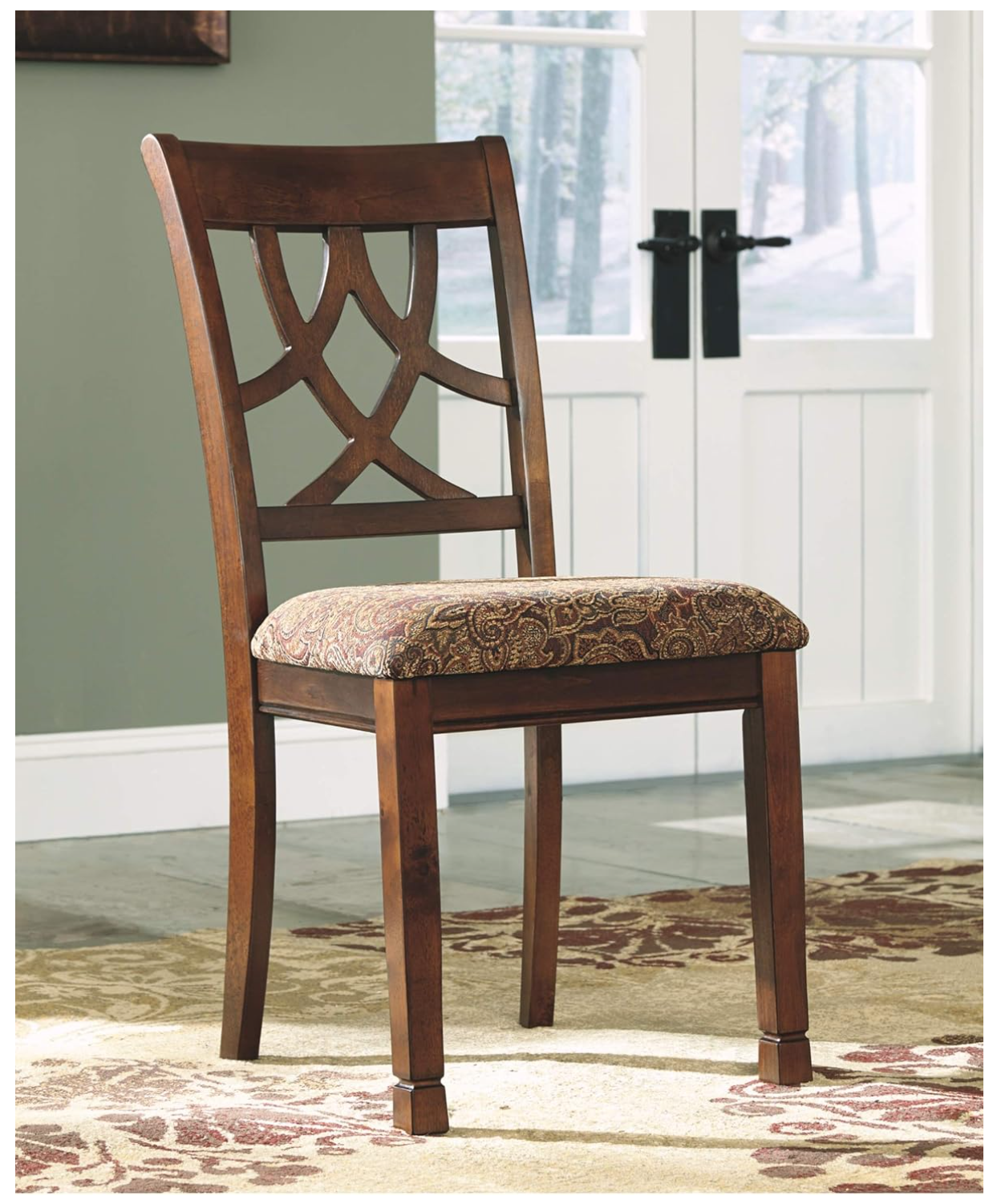 Leahlyn - Medium Brown Dining Upholstered Side Chair