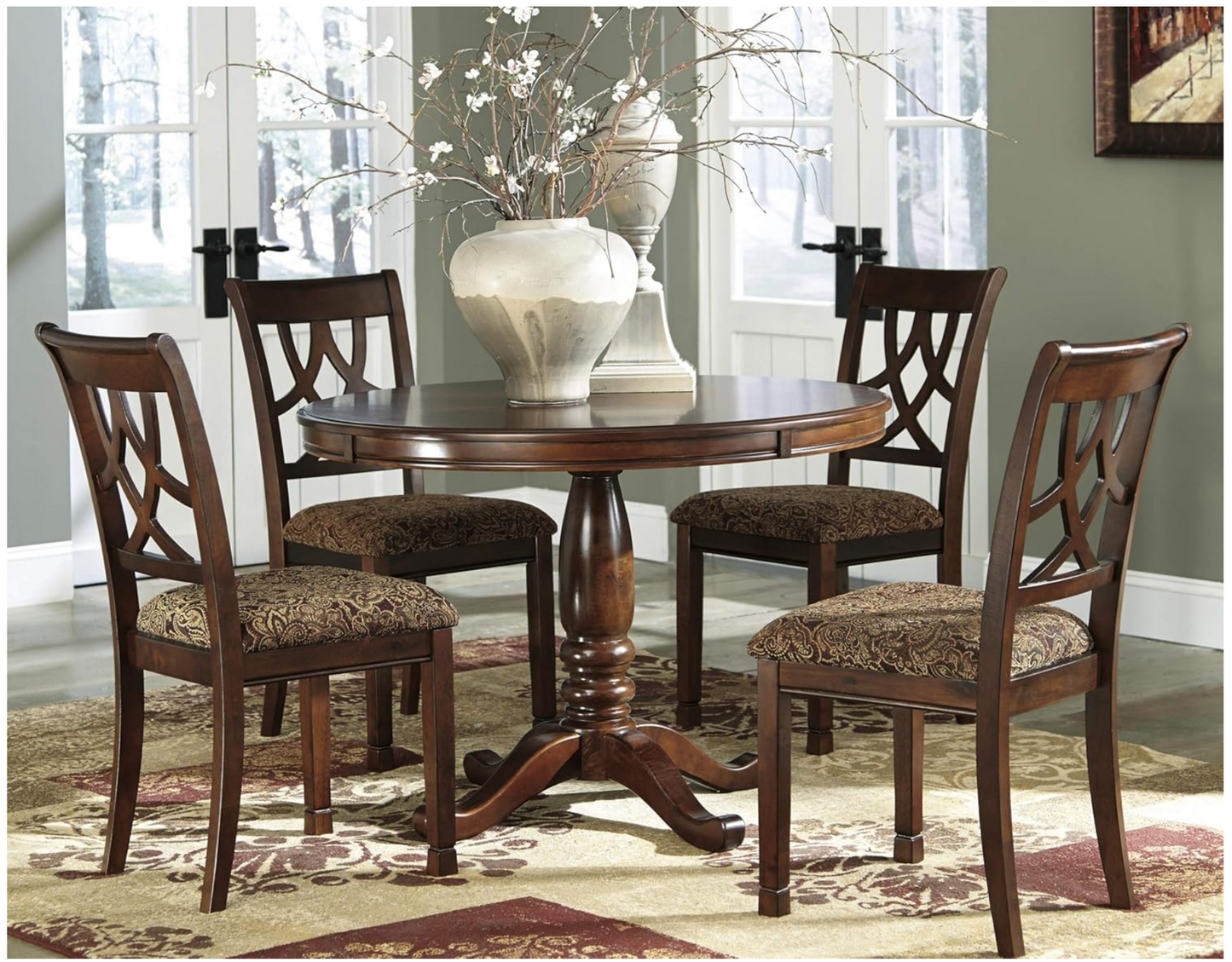 Leahlyn - Medium Brown Dining Upholstered Side Chair