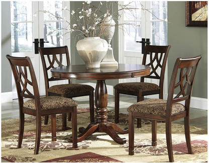 Leahlyn - Medium Brown Dining Upholstered Side Chair