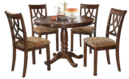 Leahlyn - Medium Brown Dining Upholstered Side Chair
