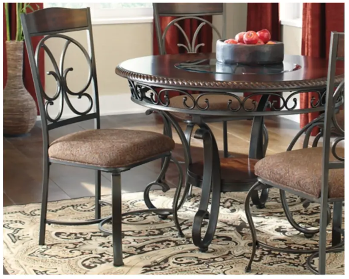 Glambrey - Brown Dining Upholstered Side Chair