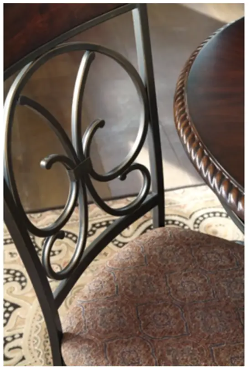 Glambrey - Brown Dining Upholstered Side Chair