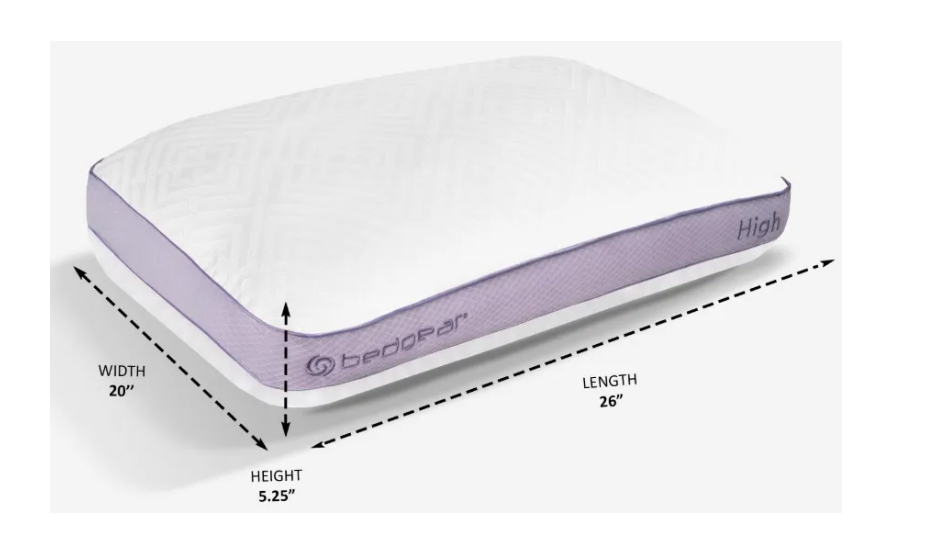 Bed Gear Performance Pillow High