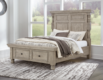 Harrastone Queen Panel Bed