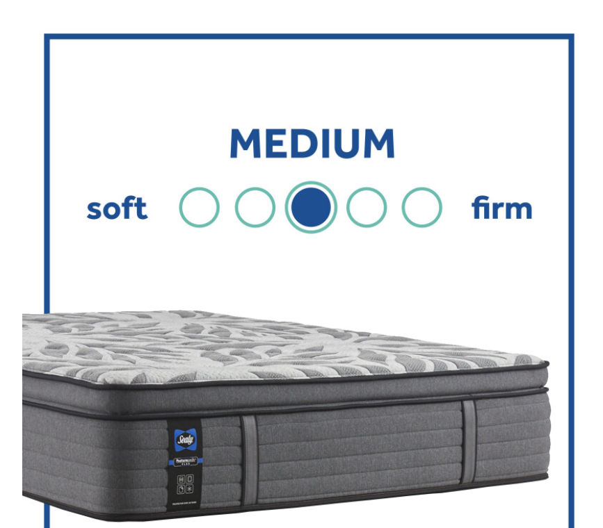 Response Satisfied II Medium Pillow Top Queen