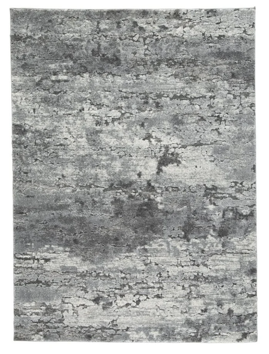 Wadyka Large Rug in Black/Cream/Gray
