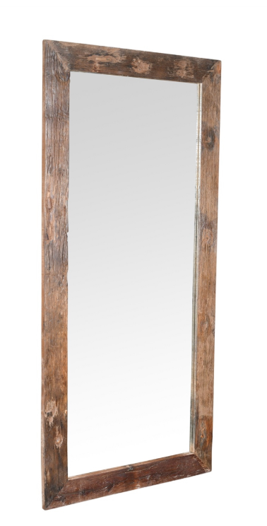 Wooden Mirror Frame Height 70"