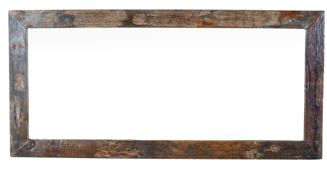 Wooden Mirror Frame Height 70"