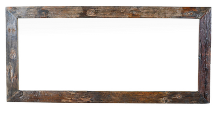 Wooden Mirror Frame Height 70"