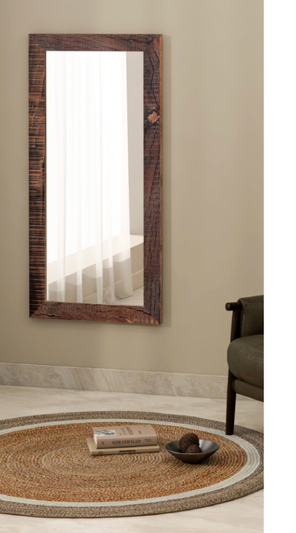 Wooden Mirror Frame Height 70"