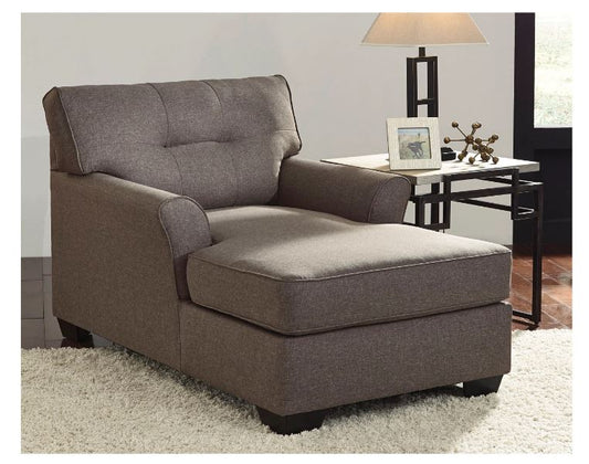 Tibbee Slate Chaise