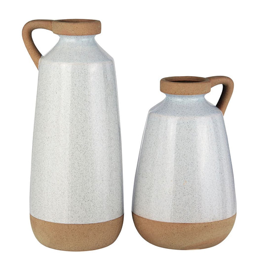 Tillbury Cream Vase 2pcs