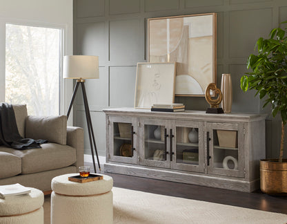 85" Console w/ 4 Doors