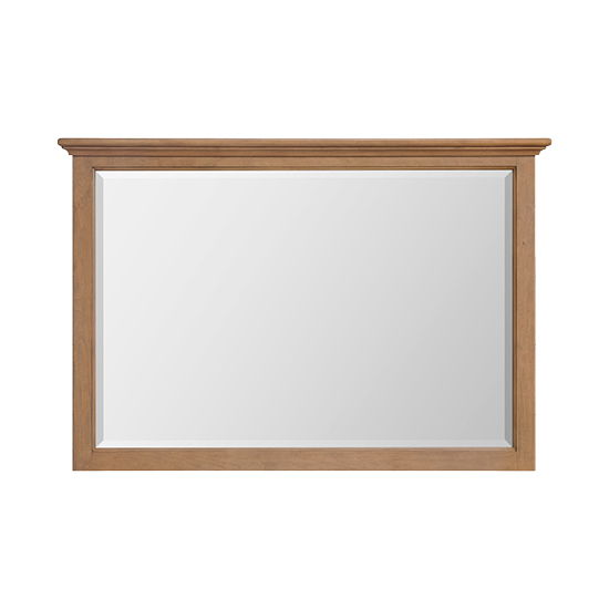 McKenzie - Beveled Mirror - Pecan