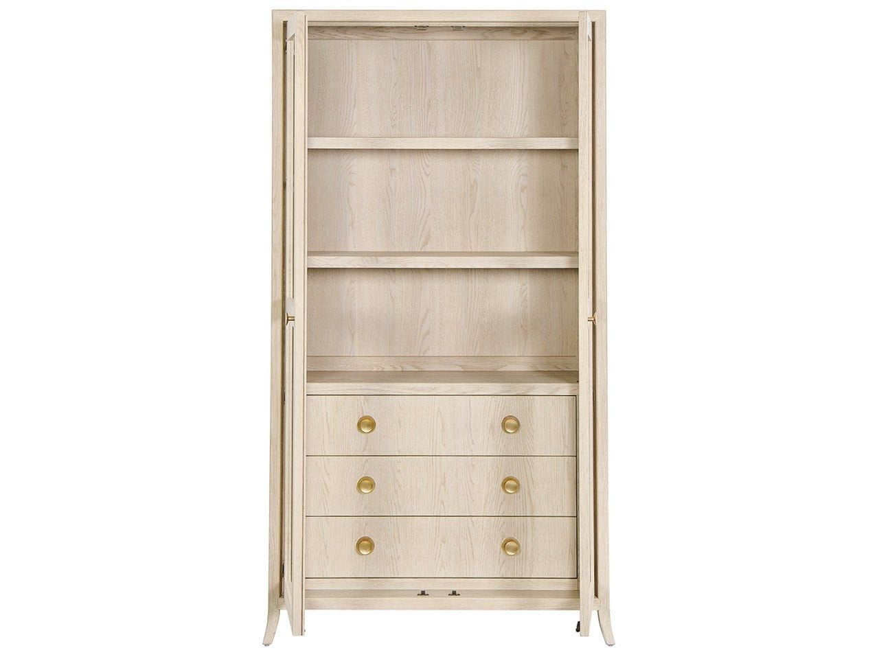 Velora - Display Cabinet - Light Brown