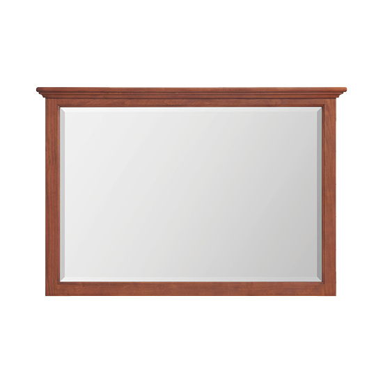 McKenzie - Beveled Mirror - Glazed Antique Cherry