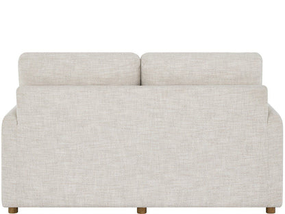 Hyde - Loveseat - White / Gray