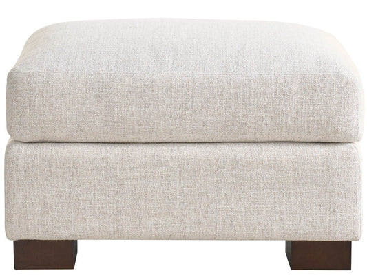 Brooklyn - Ottoman - Pearl Silver