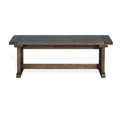 Homestead - Wood Side Bench - Tobacco Leaf