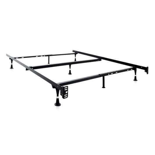 Queen / Full / Twin Adjustable Bed Frame - Wheels