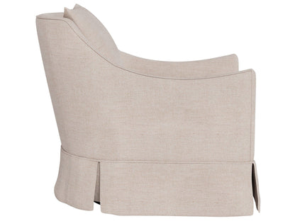Portia - Skirted Swivel Glider, Special Order - Beige