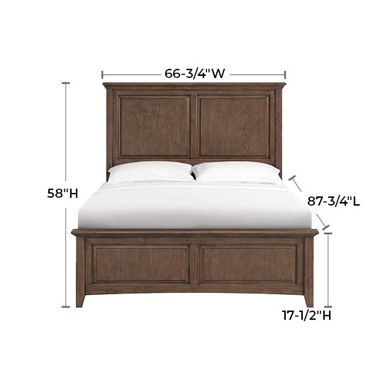 McKenzie - Queen Premier Bed - Java