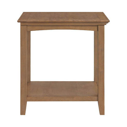 McKenzie - Side Table - Pecan
