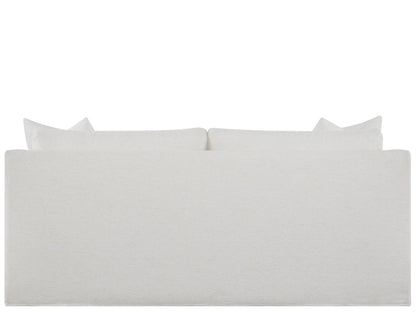 Augustine - Slipcover Apartment Sofa - White