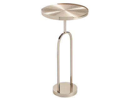 Modern - Fawn Martini Table - Pearl Silver