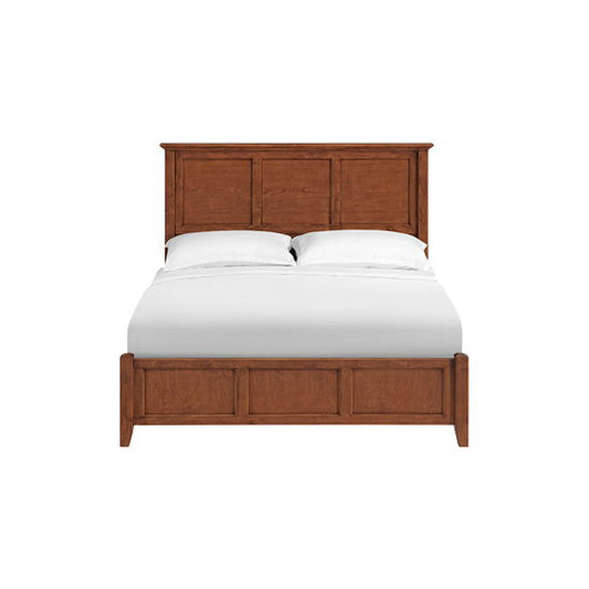 McKenzie - Queen Classic Bed - Glazed Antique Cherry