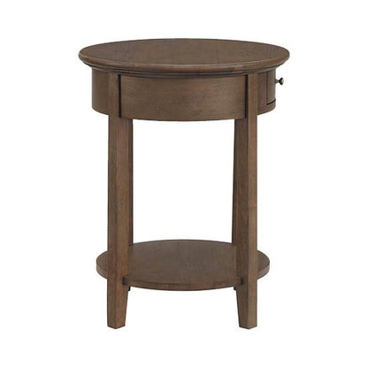 McKenzie - Round Side Table - Java