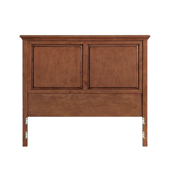 McKenzie - Queen Premier Headboard - Glazed Antique Cherry