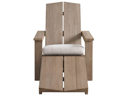 Coastal Living Outdoor / Saratoga - Adirondack Ottoman - Light Brown