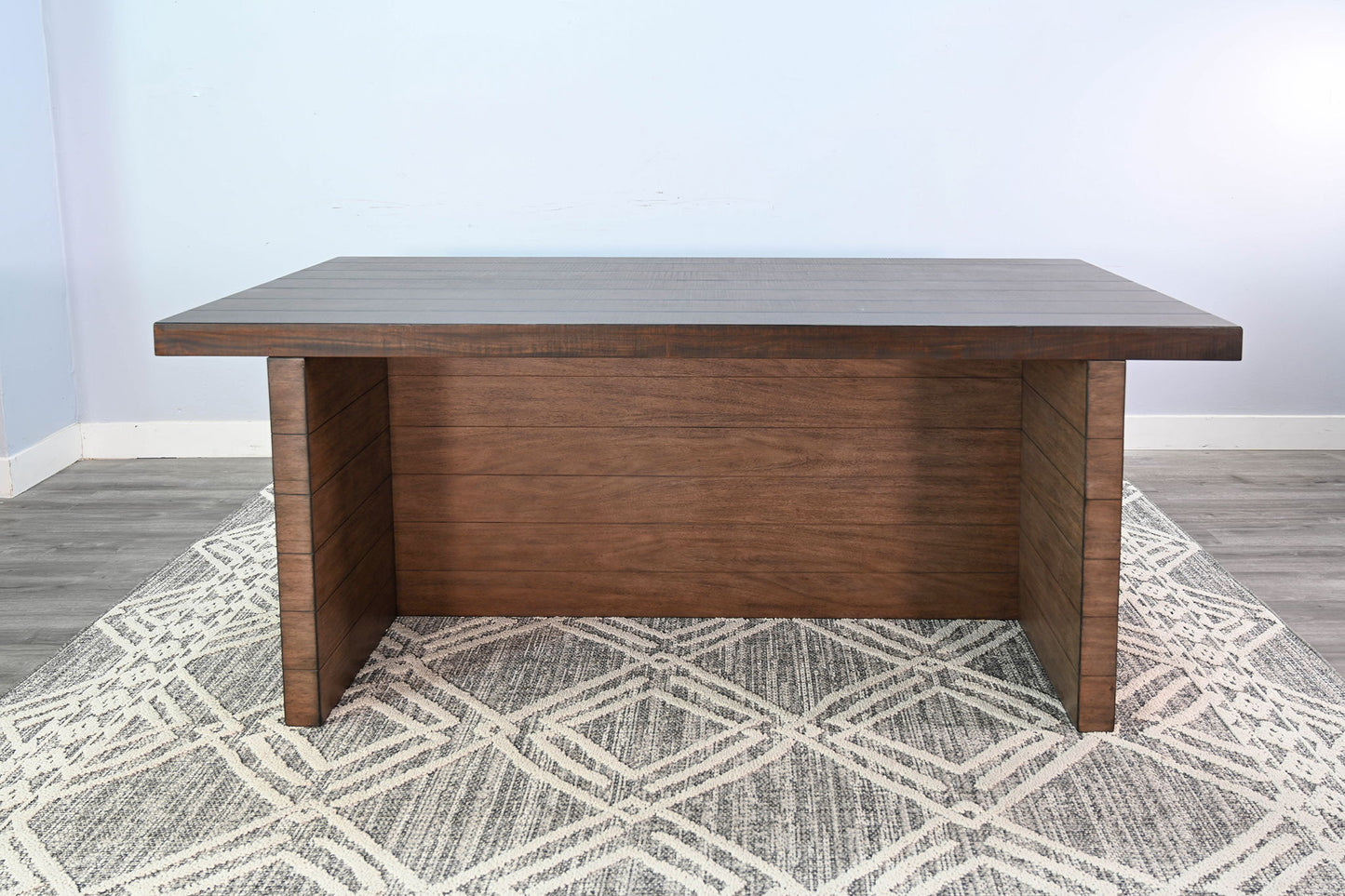 Boise - Counter Wood Dining Table - Tobacco Leaf / Buckskin